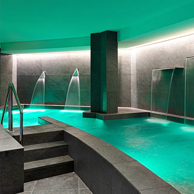 equinox hotel stairs